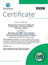 Pearson and BBC Live Classes