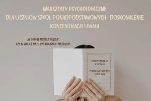 Warsztaty Psychologiczne dla uczniów